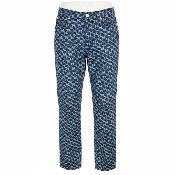 Tommy Hilfiger Classic Fit Printed Jeans - Picture 1 of 8